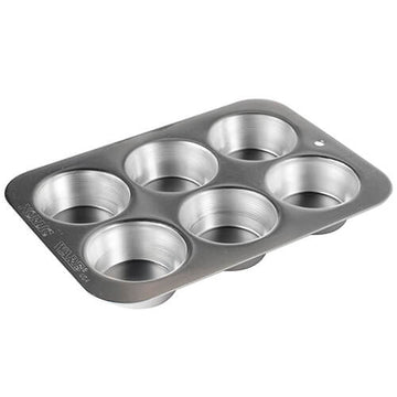 Molde para 6 muffins aluminio natural Nordicware